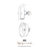 Applique murale Ursule - Terre cuite | Fleux | 15
