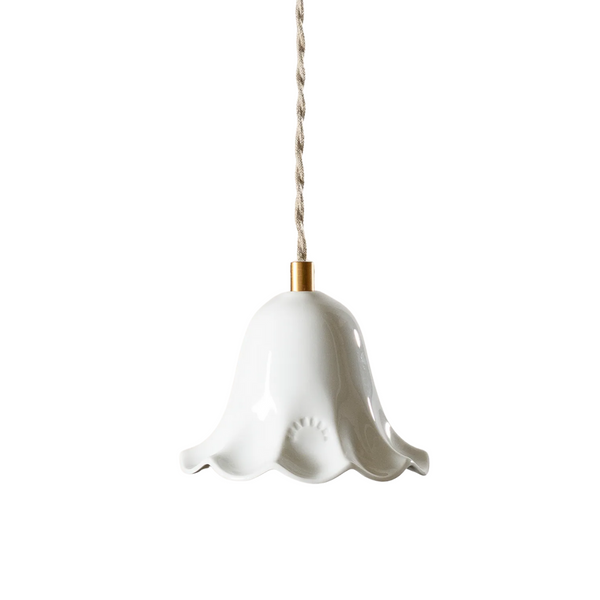 Suspension en applique Lili en Porcelaine émaillée
