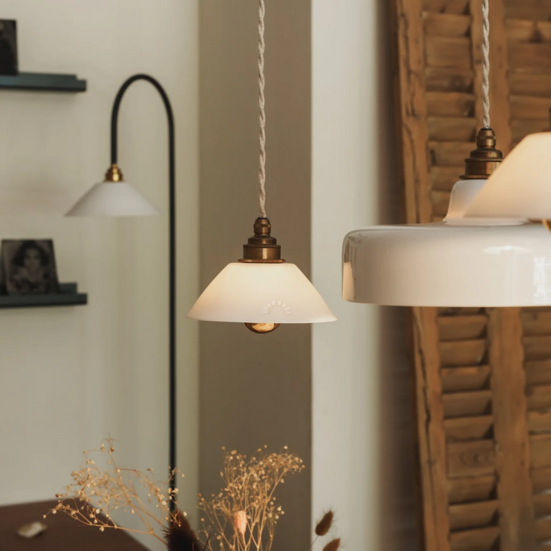 Suspension Pitchoun en Porcelaine biscuit