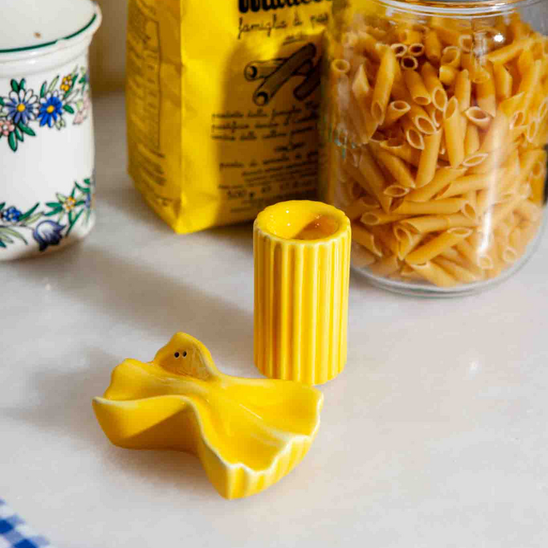 Salière et poivrière Dolce Vita - Farfalle & Macaroni