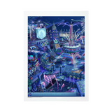 Affiche Officielle des Jeux Olympiques de Paris 2024 - Version Célébration - 50 x 70 cm | Fleux | 3