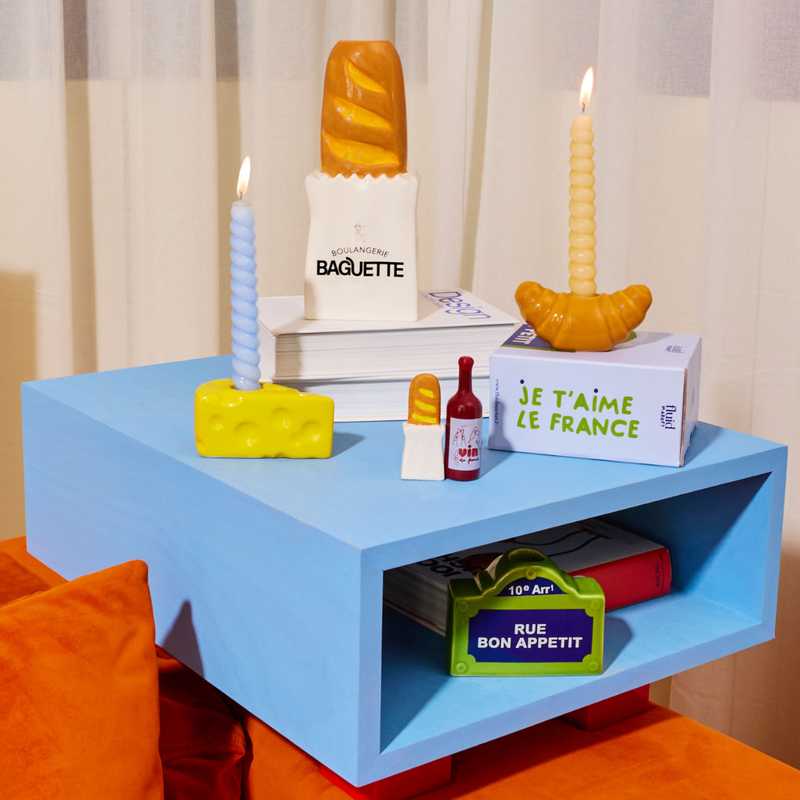 Salière et poivrière - Baguette et Vin