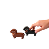 Salière et poivrière - Chien | Fleux | 6