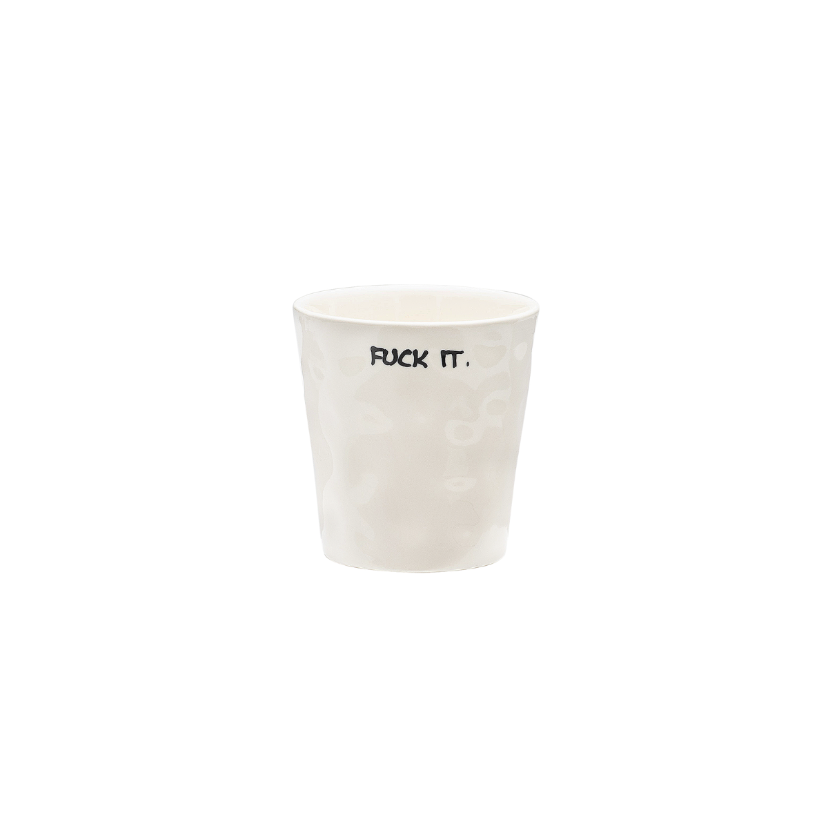 Tasse Humoristique 15 Oz "Fuck" - Humeur Du Matin, Tasse De Bureau Décalée, Céramique Blanche