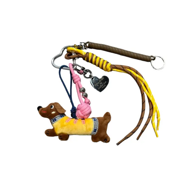 Porte-clés et bijou de sac Dachshund