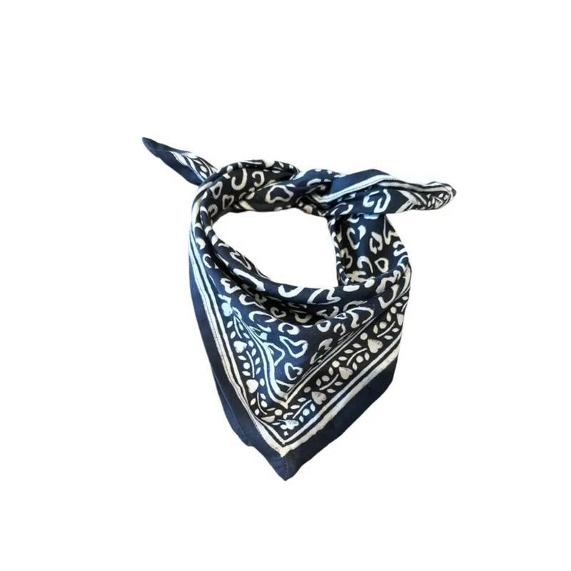 Foulard Bébé Enfant Léo Gris 50cm