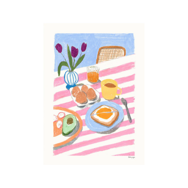Affiche Laura Page - Marmelade Breakfast