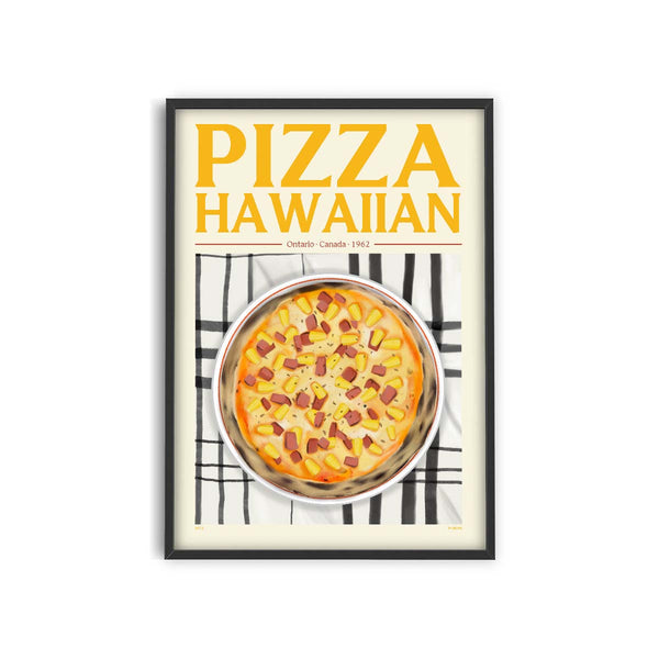 Affiche Pizza Hawaiian