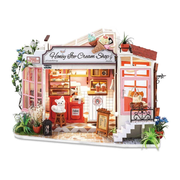 Kit DIY Maison Miniature Honey Ice-Cream Shop