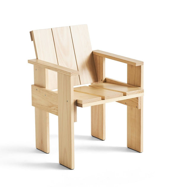 Dining Crate Chair - Pinewood - 64 x 81 x 57.5cm