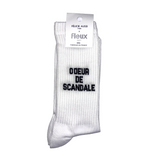 Chaussettes Odeur de scandale - 40/45 - Blanc | Fleux | 2