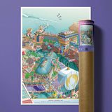 Affiche Officielle des Jeux Paralympiques de Paris 2024 - 50 x 70 cm | Fleux | 7