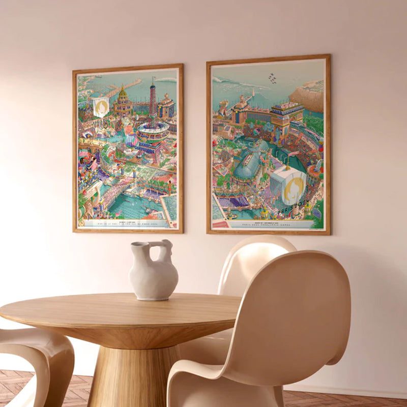 Official Poster of the Paris 2024 Paralympic Games - 50 x 70 cm