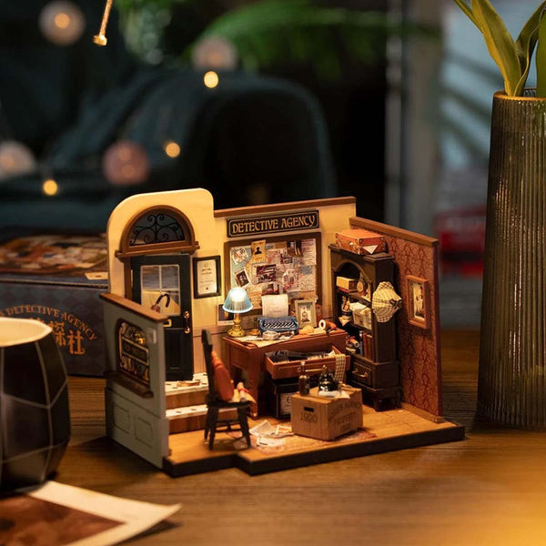 Kit DIY Maison Miniature Mose's Detective Agency