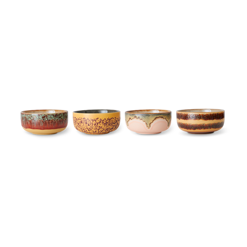 Lot de 4 Bols à Dessert Harbour 70s - ø 12,5 cm