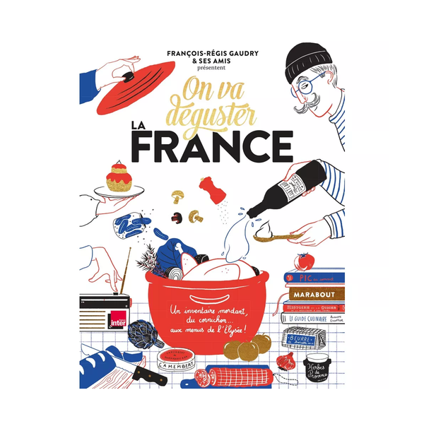 Livre On va déguster la France - Marabout