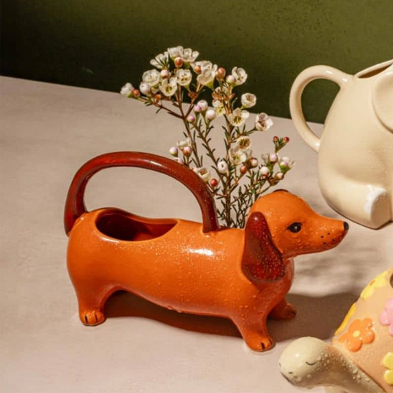 Sausage Dog Watering Can
