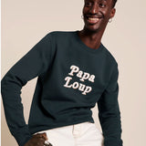 Le Sweat Papa Loup - Charbon | Fleux | 6