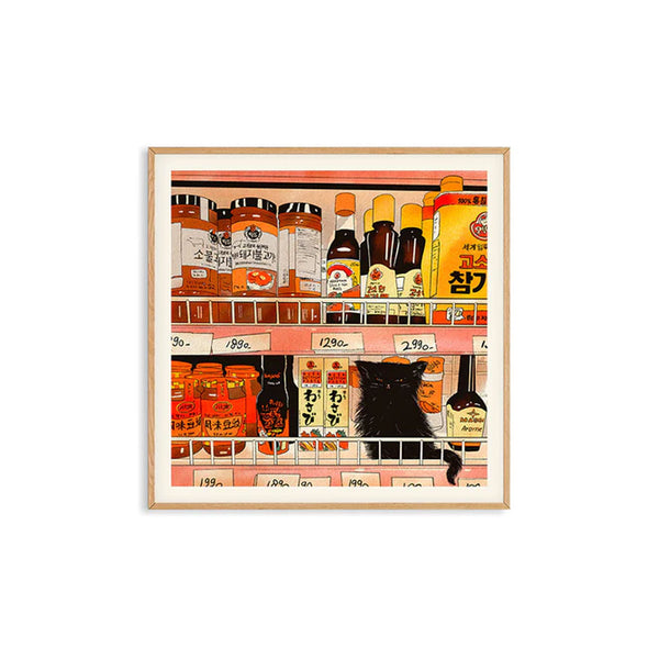 Affiche Enikő Eged - Bodega Cat Chili