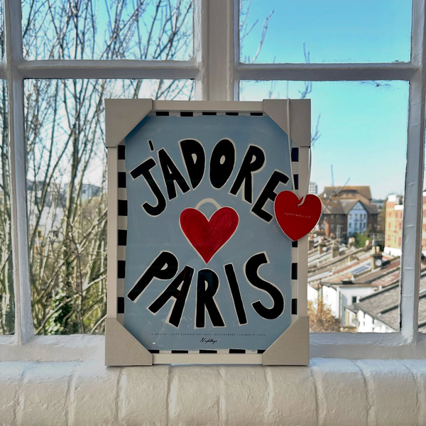 A3 Poster I love Paris
