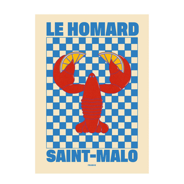 Affiche A3 Le Homard