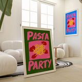 Affiche A3 Pasta Party Green | Fleux | 4