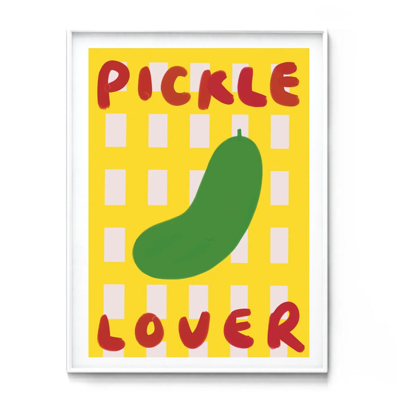 Affiche A3 Pickle Lover