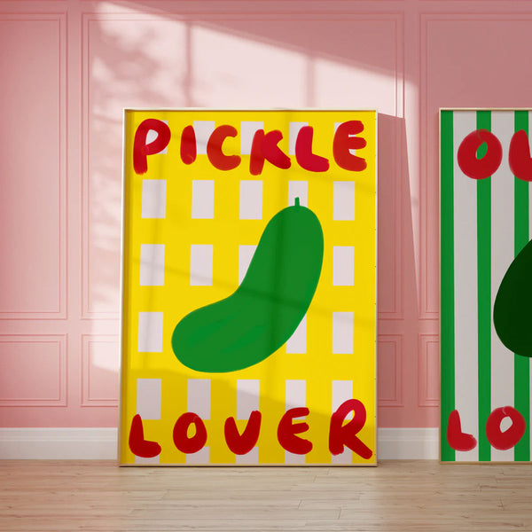 Affiche A3 Pickle Lover
