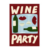 Affiche A3 Wine Party Red | Fleux | 2