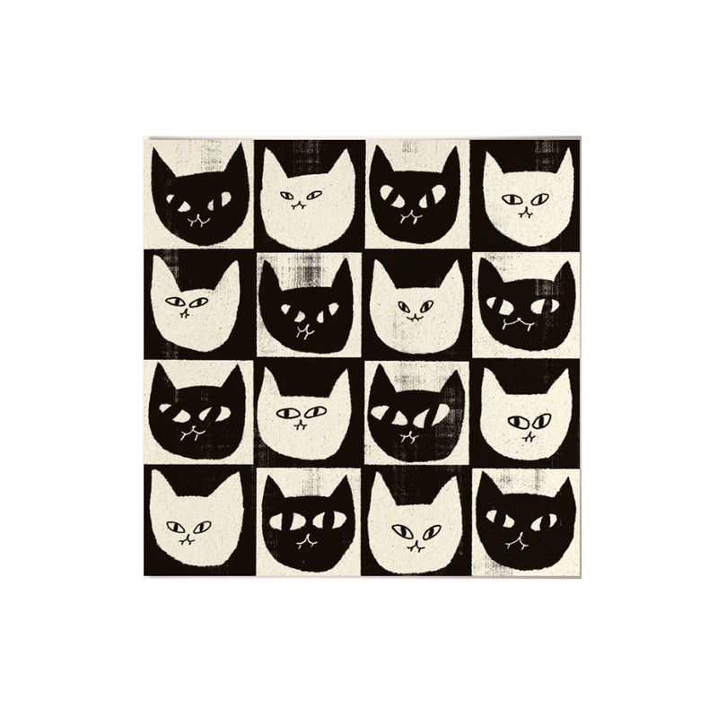 Affiche Enikő Eged Black Cat White
