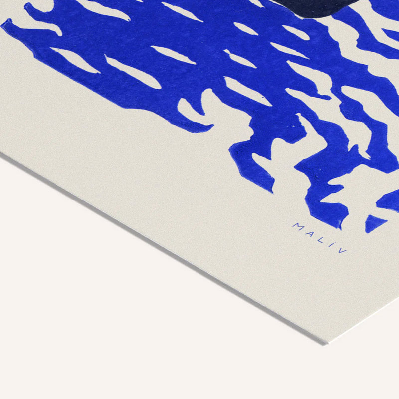 Maliv Blue Moon II Poster