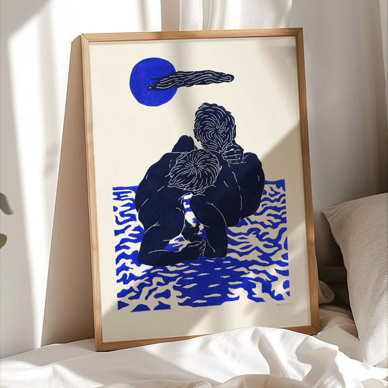 Maliv Blue Moon II Poster