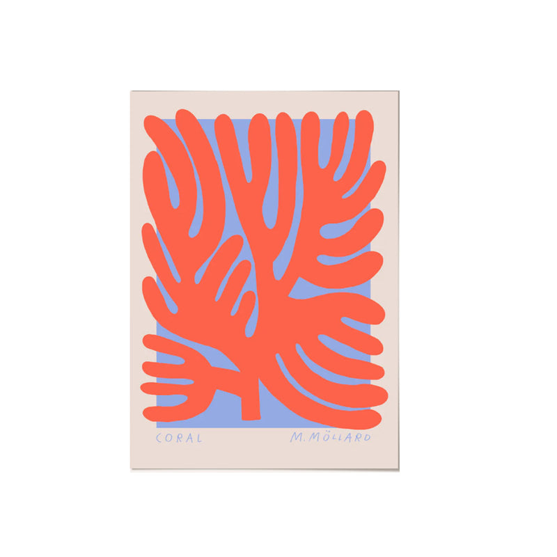 Madelen Coral Poster
