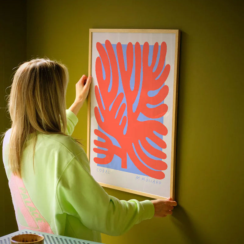 Madelen Coral Poster
