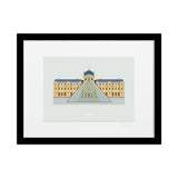 Affiche Le Duo Archi Musée du Louvre - 22 cm x 22 cm | Fleux | 3