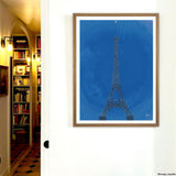 Paris Eiffel Tower Poster WLPP - 22 x 22 cm | Fleux | 3