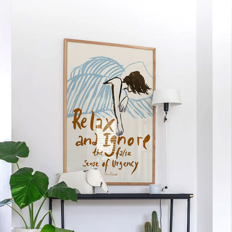 Sissan Relax &amp; Ignore Poster