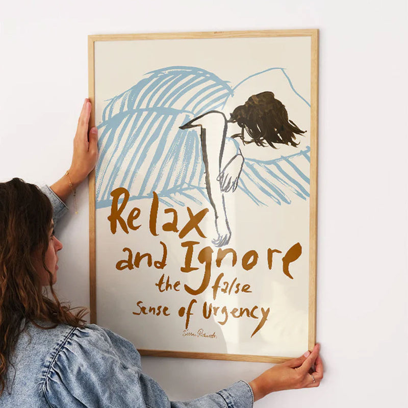 Sissan Relax &amp; Ignore Poster