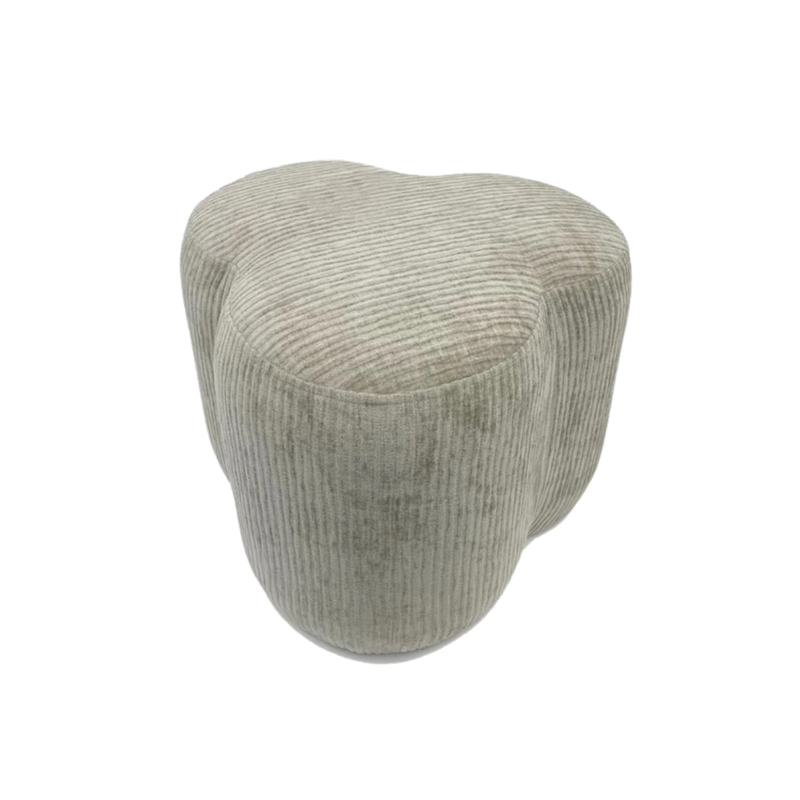 Pouf Agapa Velours - Beige