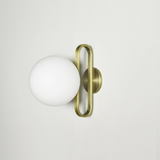 Cime Ip44 Brass Steel Wall Light - 17 cm x 18 cm x 12 cm | Fleux | 7