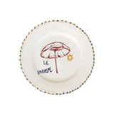 Assiette La plage - Le parasol | Fleux | 3