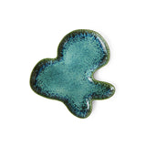Shell Teal Plate - L 39.5 cm x W 38 cm | Fleux | 6