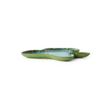 Shell Teal Plate - L 39.5 cm x W 38 cm | Fleux | 11
