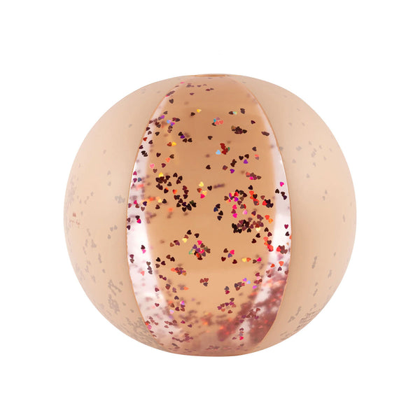 Ballon de Plage - Blush Transparent