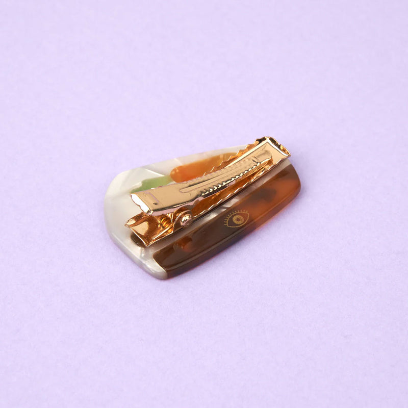Carrot Cake Barrette