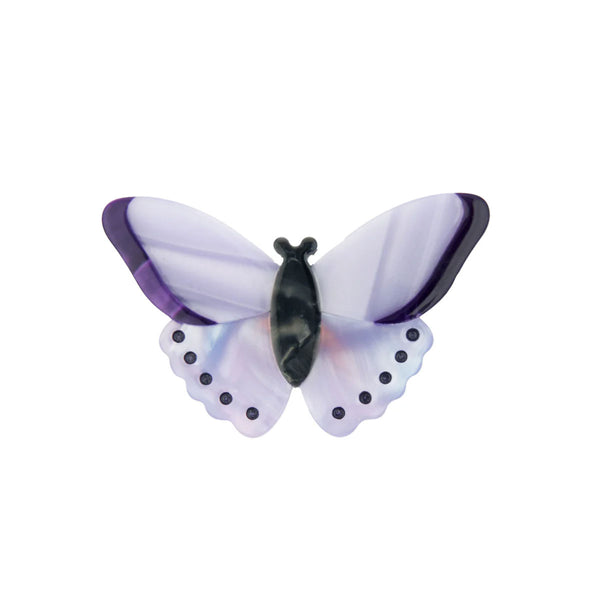 Barrette Papillon - Mauve