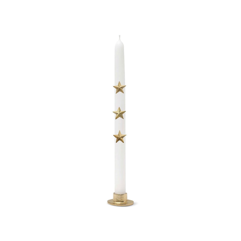 Gold Stars Candle Jewel