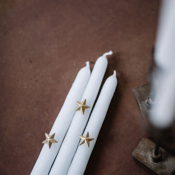 Gold Stars Candle Jewel