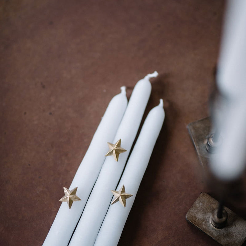 Gold Stars Candle Jewel