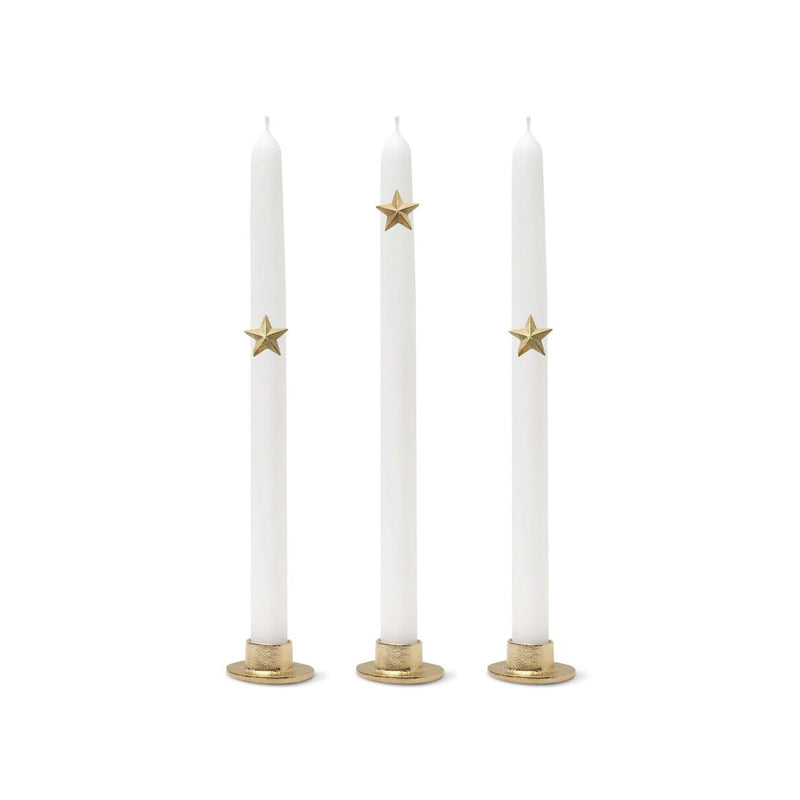 Gold Stars Candle Jewel